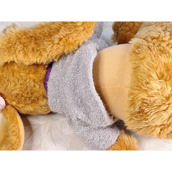 VHTF Vintage Shalom Brown Puppy Dog Plush Stuffed Animal Toy Collectible 8"ish - Picture 15 of 16